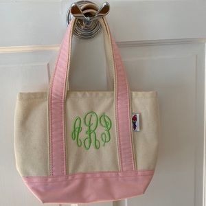 Parrot Canvas Bag w/monogram ARP